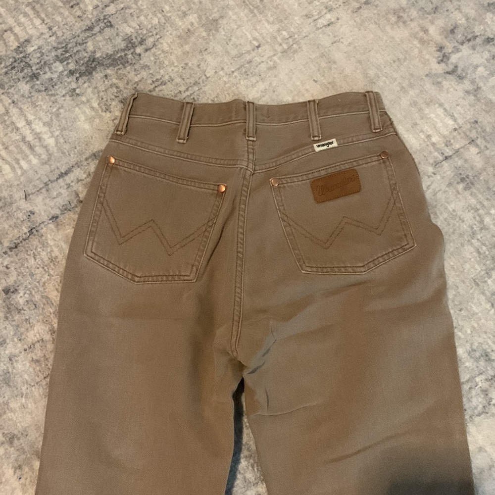 Wrangler Brown Flared Women’s Jeans - Picture 4 of 4